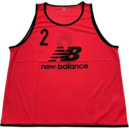 ニューバランス New Balance メンズ レディース ビブス ブライトチェリー JMTF0505 BRC