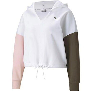 11日迄■お得なクーポン配布中■プーマ PUMA レディース MODERN SPORTS フーディースウェット & MODERN SPORTS パンツ 上下セット プーマホワイト/プーマブラック 846285 02/846286 01
