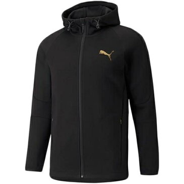 11日迄■お得なクーポン配布中■プーマ PUMA メンズ レディース EVOSTRIPE フーデッドジャケット & パンツ 上下セット プーマブラック/プーマブラック 846341 51/846342 51