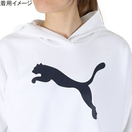 ★23日迄!お得なクーポン配布中★プーマ PUMA MODERN SPORTS フーディースウェット プーマホワイト 849445 02 ＆ MODERN SPORTS パンツ プーマブラック 849475 01 上下セット