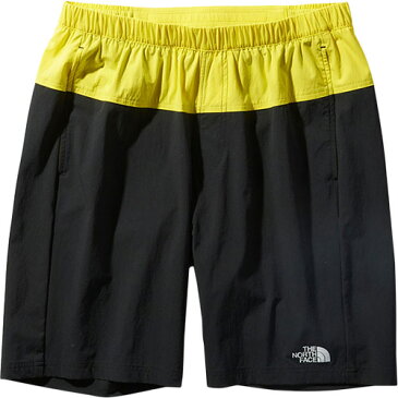 【6/11(木)1:59迄★エントリーでポイント+9倍 確定】ノースフェイス THE NORTH FACE メンズ フレキシブルショーツ Flexible Shorts ブラック×TNFレモン NB91775 KY