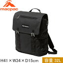 sale 18％OFF マックパック macpac バックパック アカロア 32L Akaroa ブラック MM81950 K