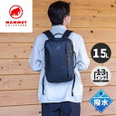 ★セールsale 23％OFF★ マムート MAMMUT メンズ レディース バックパック セオン トランスポーター 15L Seon Transporter 15 ブラック 2510-04191 0001