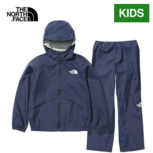 ザ ノース フェイス ノースフェイス キッズ レインウェア レインテックス ユリイカ RAINTEX EUREKA TNFネイビー NPJ12112 NY レインコート 上下 レインスーツ 小学校 小学生 撥水 はっ水 男の子 女の子 レインパンツ 子供用 こども用