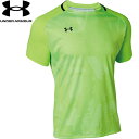 アンダーアーマー UNDER ARMOUR メンズ サッカーウェア シャツ ジャージー ショートスリーブ グラフィック ハイパーグリーン 1365021 389