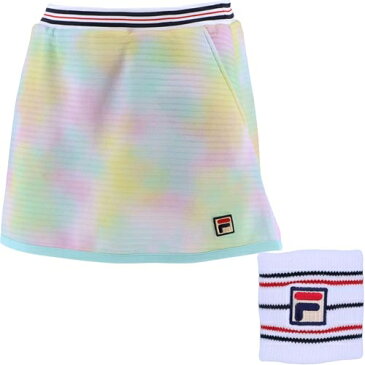 フィラ FILA レディース テニスウェア スコート ピンク VL2272 19/VL9158 01A