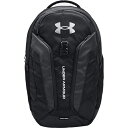 アンダーアーマー UNDER ARMOUR メンズ レディース ハッスル プロ バックパック ブラック/ブラック/シルバー 1367060 001 リュック リュックサック 通勤 通学 旅行 キャンプ アウトドア 旅行バッグ アウトドア用品 キャンプ用品 バックパック