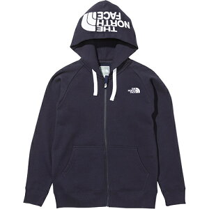 ノースフェイス THE NORTH FACE レディース トレーナー リアビューフルジップフーディ Rearview FullZip Hoodie アビエイターネイビー NTW62130 AN