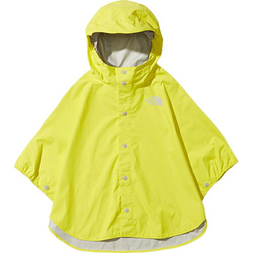 ノースフェイス THE NORTH FACE ベビー レインウェア レインポンチョ Rain Poncho アシッドイエロー NPB12101 AD