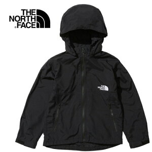 ノースフェイス THE NORTH FACE キッズ コート コンパクトジャケット Compact Jacket ブラック NPJ22210 K