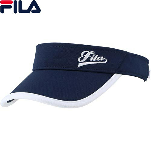 サンバイザー フィラ FILA レディース サンバイザー フィラネイビー VL9225 20