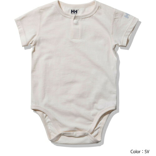 ヘリーハンセン HELLY HANSEN ベビー ロンパース マイファーストHHワッフルセット B My First HH Waffle Set シルバー HB32200 SV