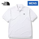 ★セールsale 11％OFF★ ザ・ノース・フェイス ノースフェイス メンズ ポロシャツ ショートスリーブエニーパートポロ S/S Any Part Polo ホワイト NT22232 W