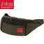 ޥϥåݡơ Manhattan Portage  ǥ ǥ åʥե֥å쥯 쥤å ȥХå CORDURAR Waxed Nylon Fabric Collection Alleycat Waist Bag D.֥饦 MP1101WXN 2100