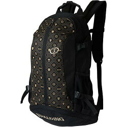 スポルディングSPALDINGケイジャーMONOGRAMブラック×ゴールド32L40-007MG