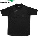 ペナルティ PENALTY メンズ サッカーウェア シャツ レフリートップ半袖 ブラック PU7900 30