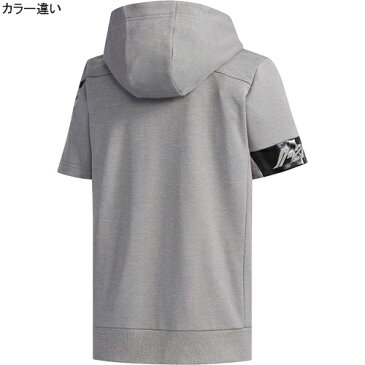 アディダス adidas ジュニア 野球 半袖パーカー 5T S/S スウェット Jr ブラック FTJ03 DU9570 キッズ