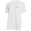 ラコステ LACOSTE レディース Tシャツ コットン100%ピケ ポロシャツ ホワイト PF7839L 001