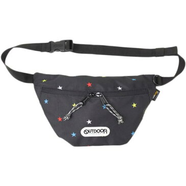 アウトドアプロダクツ OUTDOORPRODUTS スリムウエストバッグ 星柄 6232095