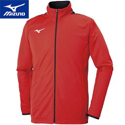 ミズノ MIZUNO メンズ レディース ライトニットジャケット チャイニーズレッド 32MC9120 62