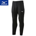 ミズノ MIZUNO メンズ レディース トレーニングウェア ロングパンツ ソフトニットパンツ ブラック 32MD9118 09