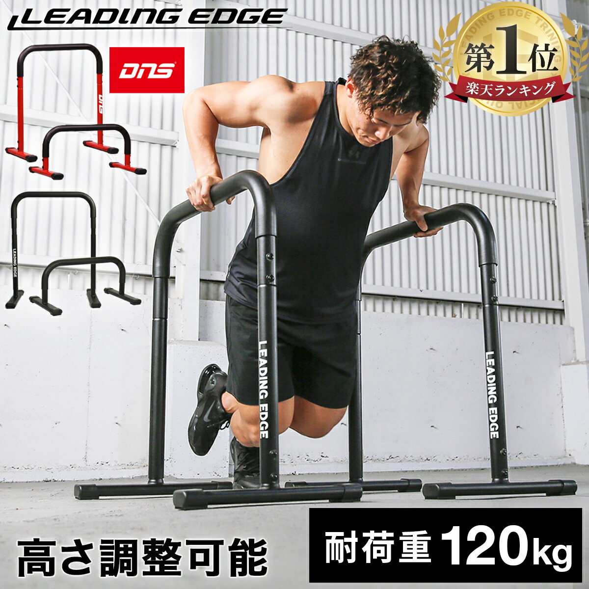 【楽天1位】リーディングエッジ LEADING EDGE 2WAY ディップスタンド ブラック/ホワイト/パッションレッドDNSコラボ LE-DS800/DNS-DS800