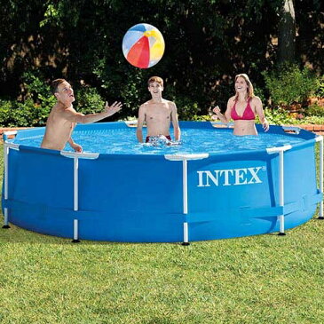 INTEX インテックス メタルフレームプール 305×76cm 28200