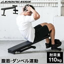 シットアップベンチ リーディングエッジ LEADING EDGE マルチシットアップベンチ フラットベンチ 兼用 腹筋台 トレーニングベンチ 筋トレ LE-B40 GY