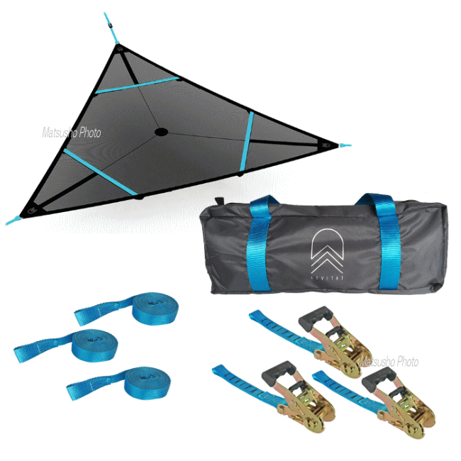 アウトドア キャンプ ツリーハンモック LEVITAT Aerial Mat エアリアルマット ター...