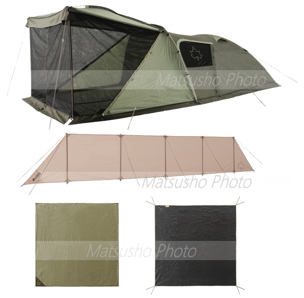 【24時間限定最大4000円OFFクーポン配布中!9/1限定】アウトドア キャンプ テントセット LOGOS neos フィールドディスタンス 2ルームテントセット 71805592 ロゴス 送料無料【SP】