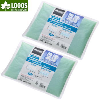 【マラソン連動ポイント最大47倍!※買周+SPU+独自P】保冷グッズ 保冷剤 氷点下パック LOGOS ロゴス 倍速凍結・氷点下パック ソフトL×2 お買い得2点セット 6556BC013