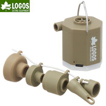 アウトドア キャンプ ポンプ 電動 USB蓄電式 LOGOS minimini電動ポンプ 81336598 ロゴス 送料無料