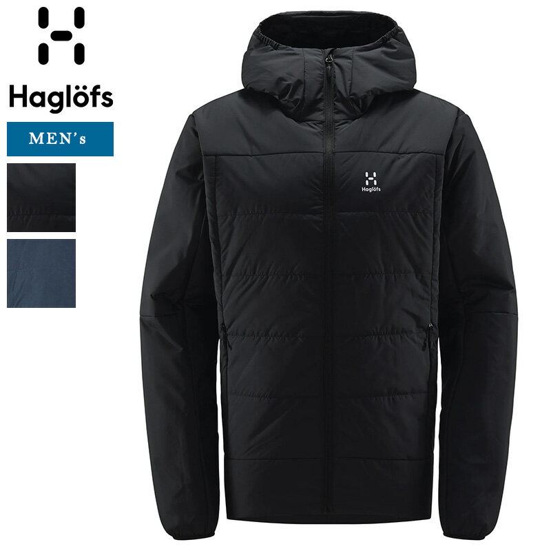 【楽天スーパーSALE】 アウトドアウェア ジャケット メンズ Haglofs ホグロフス 605386 Mimic Silver Hood Men ミミックスルバーフード 保温 軽量 アウター インシュレーションジャケット デイリー 街着