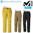 MILLET ミレー アウトドア トレッキングパンツ MIV01749 TYPHON 50000 WARM ST TREK PANT ティフォン ウォームストレッチトレックパンツ 裏起毛 保温