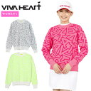 VIVA HEART ビバハート 012-17911 レディース ゴルフウェア ニット セーター ロゴセーター