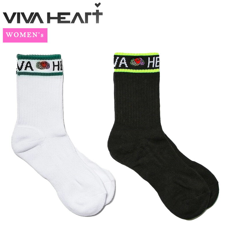 VIVA HEART ビバハート 013-49860 レディース ゴルフウェア 靴下 ソックス クルーソックス