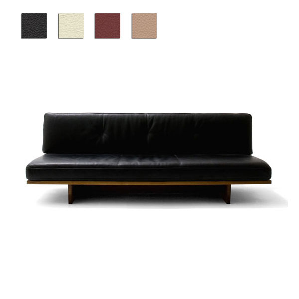 マスターウォール MORELESS SOFA 2.5P（本革） 送料無料【masterwal/アカセ木工/ウォールナット/モアレス/ソファ/レザー/受注生産】【cc-wn】【smtb-TK】【ポイント10倍［4月30日23時59分まで］】