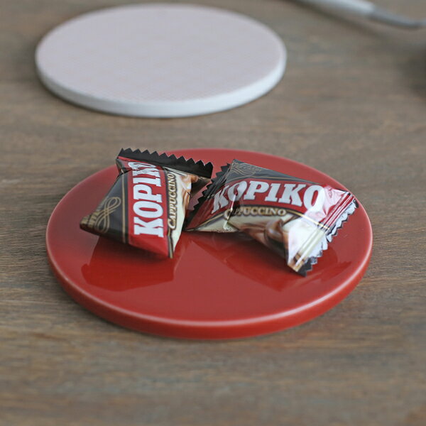 【スーパーセール限定クーポン配布中】【有田焼 磁器】1616/arita japan S&B Colour Porcelain Coaster (Red)【食器 イチロクイチロクアリタジャパン S&B コースター ショルテン&バーイングス 百田陶園 ギフト プレゼント】