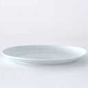 【波佐見焼 磁器】コモン オーバルプレート270mm(ホワイト)【食器 common ovalplate 皿 white 角田陽太 洋食器 長崎県】