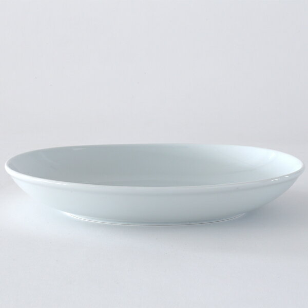 【波佐見焼 磁器】コモン オーバルボウルφ270mm(ホワイト)【食器 common ovalbowl 皿 ホワイト 角田陽太 洋食器 長崎県】