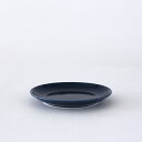 【波佐見焼 磁器】コモン プレートφ150mm(ネイビー)【食器 common plate 皿 navy 角田陽太 洋食器 長崎県】