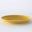 【波佐見焼 磁器】コモン プレートφ270mm (イエロー)【common plate 皿 食器 yellow 角田陽太 洋食器 長崎県】