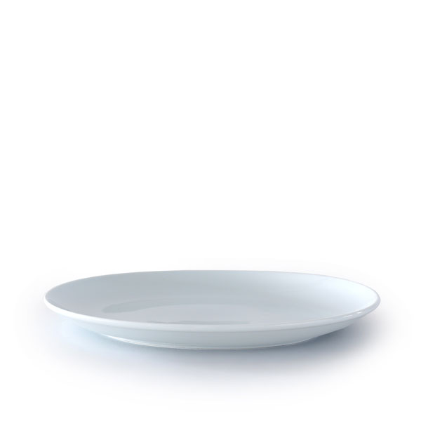 【波佐見焼 磁器】コモン オーバルプレート230mm (ホワイト)【common ovalplate 皿 white 角田陽太 洋食器 長崎県】