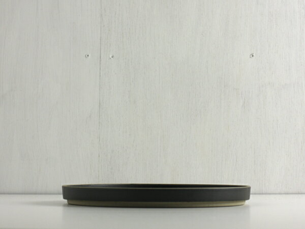 【波佐見焼 半磁器】ハサミポーセリン プレート HPB004(φ22cm ブラック)【食器 HASAMIPORCELAIN Plate 皿 シンプル black 洋食器 ギフト 長崎県 節句 新生活】