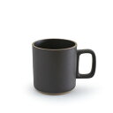 【波佐見焼 半磁器】ハサミポーセリン マグカップ HPB020(size:M ブラック)【食器 シンプル HASAMIPORCELAIN MugCup ブラック 洋食器 ギフト 長崎県 お正月】