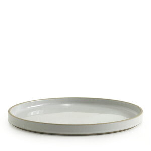 【波佐見焼 半磁器】ハサミポーセリン プレート HPM005(SIZE:φ25.5cm クリア)【食器 HASAMIPORCELAIN Plate 皿 clear 洋食器 ギフト 長崎県】