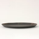 【小玉陶器　磁器】FOR SUCH A TIME OVAL 31cm (BLACK) 【KODAMATOKI 豆皿　小皿　箸置き　食器　作家 小玉清美】