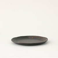 【小玉陶器　磁器】FOR SUCH A TIME ROUND 17cm (BLACK)【KODAMATOKI 豆皿　小皿　...