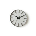 【壁掛時計】レムノス エッジクロック(SIZE:S φ18cm アルミニウム) 【lemnos edgeclock AZUMI 安積伸 安積朋子 アルミニウム】【新築お祝い】