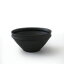 山只華陶苑 飯椀5寸 (黒)【岐阜県 陶器 青土 和食器 ヤマタダカトウエン 父の日】